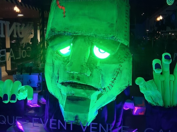 Frankenstein display at the CoLab